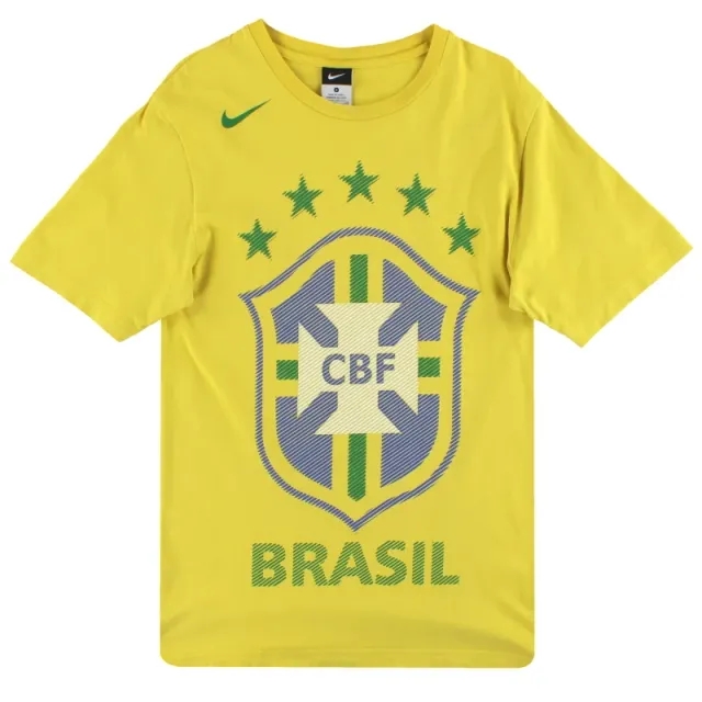 2010-11 Brazil Nike Leisure Tee S - Brazil / Excellent / Small
