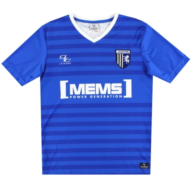 2016-17 Gillingham Home Shirt *Mint* S - Gillingham / Mint / Small