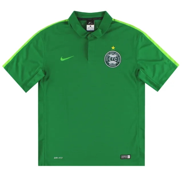 2015-16 Coritiba Nike Polo Shirt M - Central and South American Clubs / Excellent / Medium
