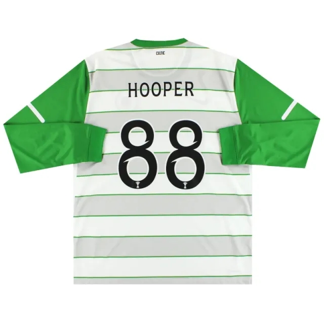 2011-12 Celtic Nike Away Shirt Hooper #88 L/S XL - Celtic / Excellent / XL