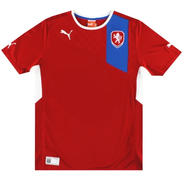 2012-13 Czech Republic Puma Home Shirt *Mint* L - Czech Republic / Excellent / Large