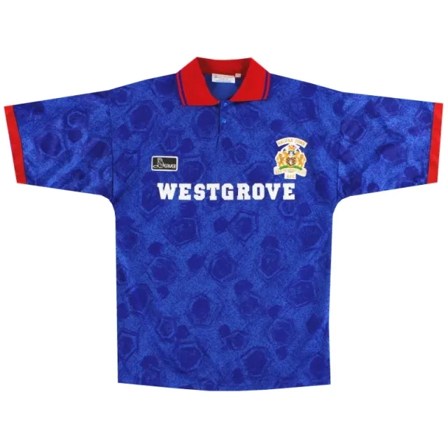1994-95 Halifax Town Home Shirt L - Other Non League Clubs / Excellent / Large