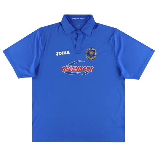 2010-11 Shrewsbury Joma '125th Years' Home Shirt XXL - Shrewsbury Town / Excellent / XXL