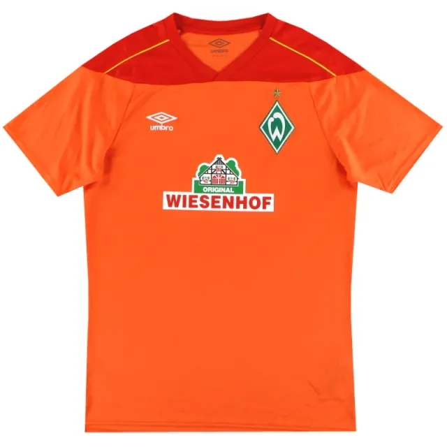 2020-21 Werder Bremen Umbro Goalkeeper Shirt *As New* M - Werder Bremen / As New / Medium