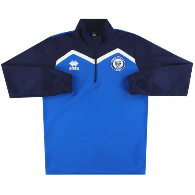 2015-16 Rochdale Errea 1/4 Zip Training Top M - Rochdale / Excellent / Medium