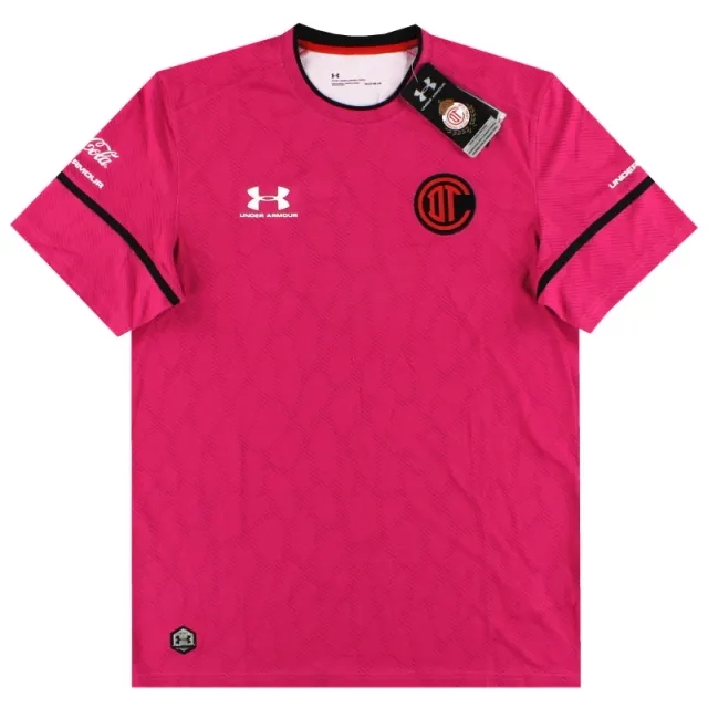 2020-21 Deportivo Toluca Under Armour Goalkeeper Shirt *w/tags* L - Central and South American Clubs / w/tags / Large