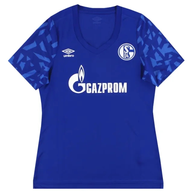 2019-20 Schalke Umbro Home Shirt *As New* Womens 10 - Schalke / As New / Medium