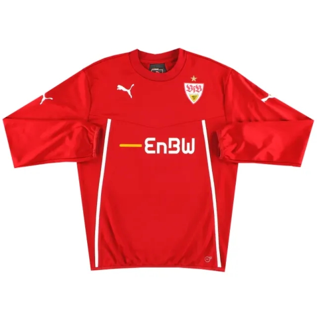 2008-10 Stuttgart Puma Sweatshirt S - Other German Clubs / Excellent / Small