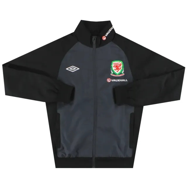 2012-13 Wales Umbro Full Zip Training Jacket S - Wales / Excellent / Small