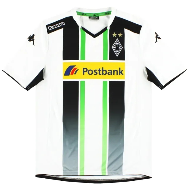 2014-15 Borussia Monchengladbach Kappa Home Shirt L - Other German Clubs / Excellent / Large
