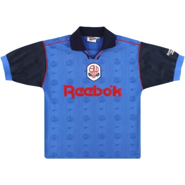 1996-97 Bolton Reebok Match Issue Third Shirt #15 *Mint* XL - Bolton Wanderers / Mint / XL