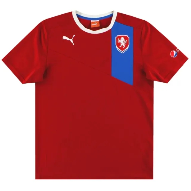 2012-13 Czech Republic Puma Home Shirt L - Czech Republic / Excellent / Large