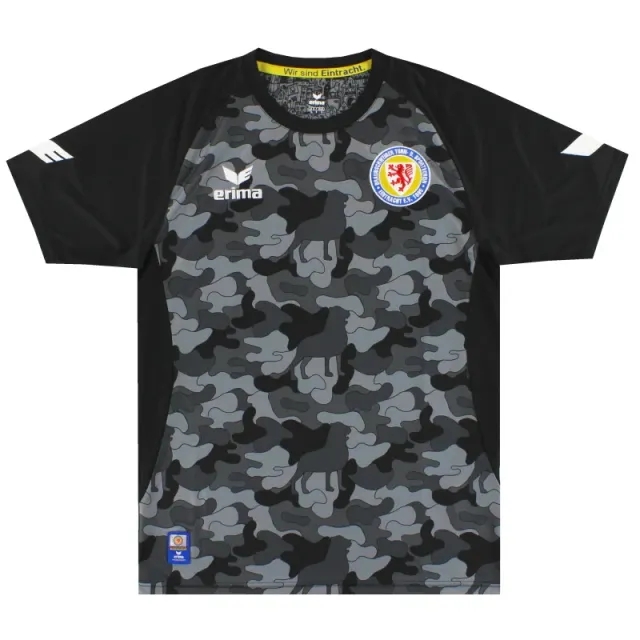 2018-19 Eintracht Braunschweig Erima Goalkeeper Shirt *As New* S - Other German Clubs / As New / Small