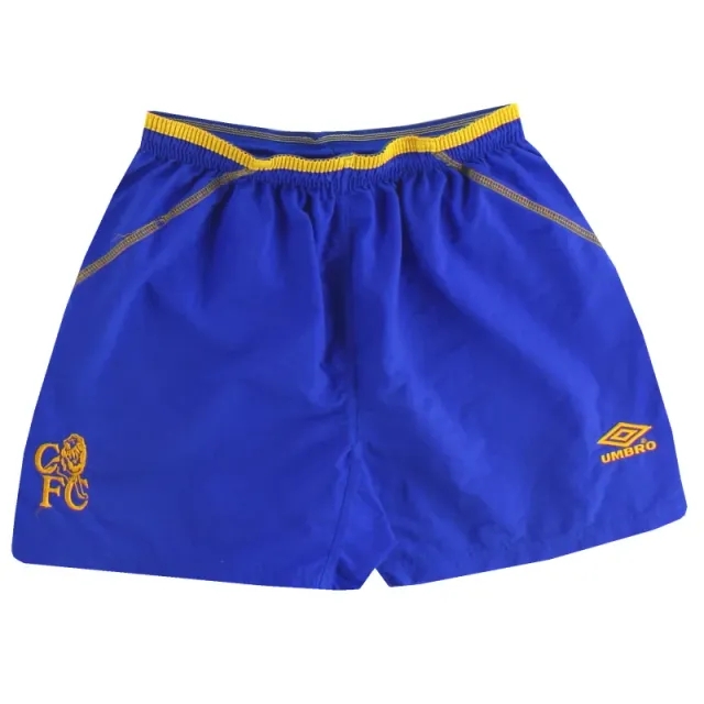 2001-02 Chelsea Umbro Third Shorts M.Boys - Chelsea / Excellent / Youth