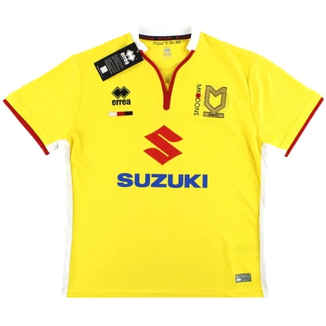 2015-16 MK Dons Errea Third Shirt *BNIB* - Milton Keynes Dons / BNIB / Small