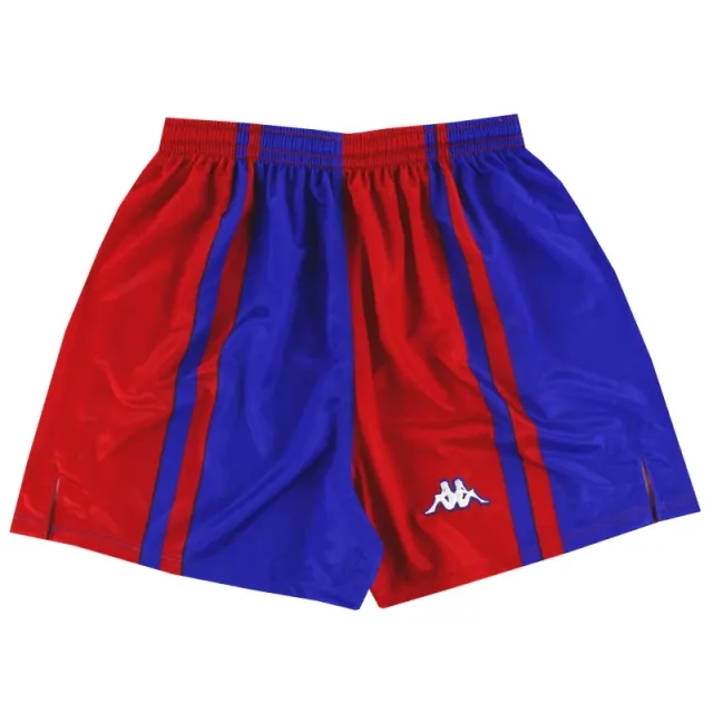 1997-98 Barcelona Kappa European Home Shorts *As New* M - Barcelona / As New / Medium