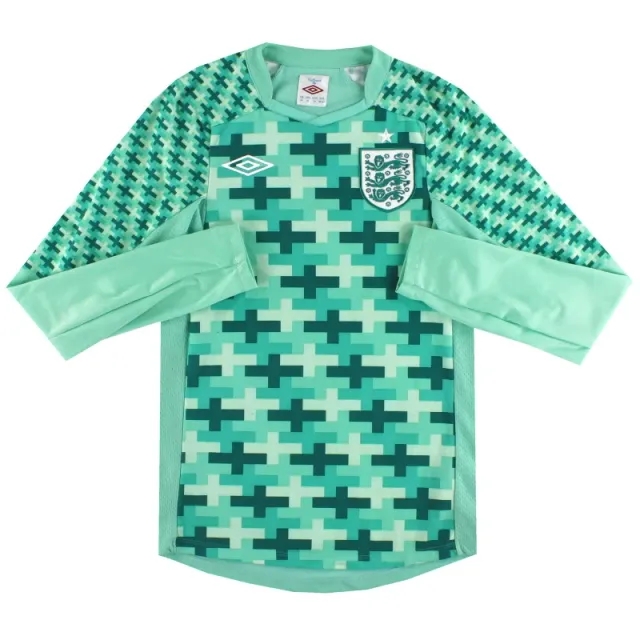 2011-12 England Goalkeeper Shirt *As New* S - England / As New / Small