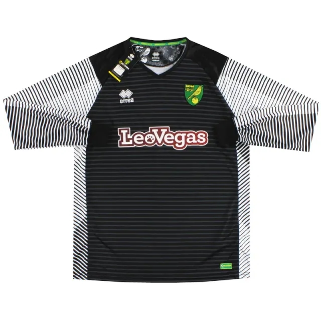 2017-18 Norwich City Errea Away Shirt *w/tags* L/S 4XL - Norwich City / w/tags / 4XL