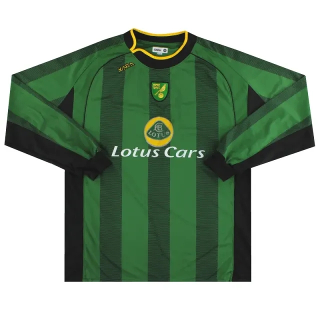 2005-06 Norwich City Away Shirt L/S XXXL - Norwich City / Excellent / XXXL