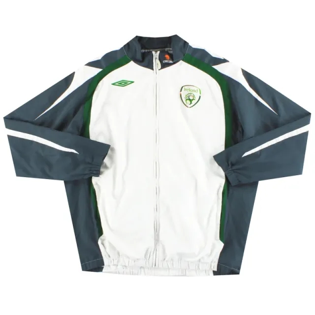 2005-07 Ireland Umbro Track Jacket XXL - Ireland / Excellent / XXL
