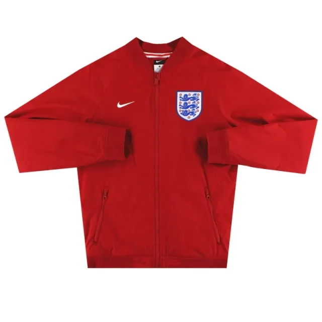2016-17 England Nike Authentic Varsity Jacket S - England / Excellent / Small
