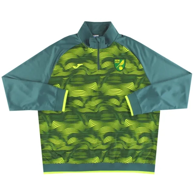 2020-21 Norwich City Joma Track Jacket *As New* 4XL - Norwich City / As New / 4XL