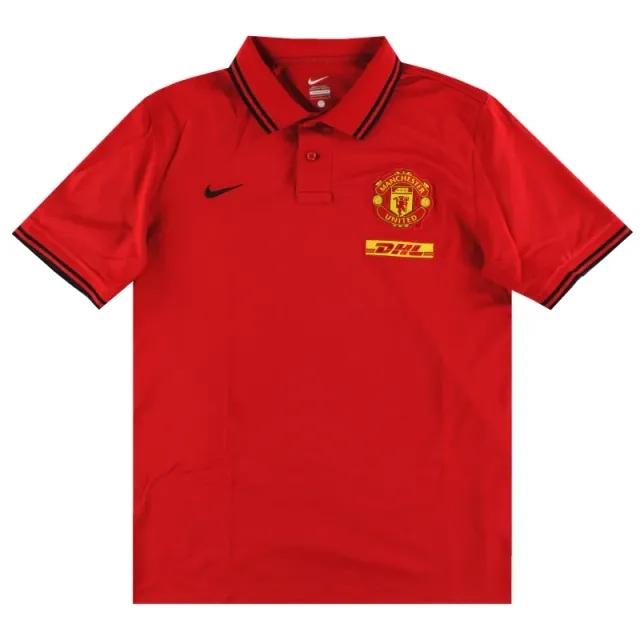 2012-13 Manchester United Nike Polo Shirt L - Manchester United / Excellent / Large