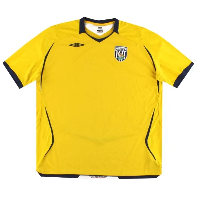 2008-09 West Brom Umbro Away Shirt XXL - West Brom / Excellent / XXL