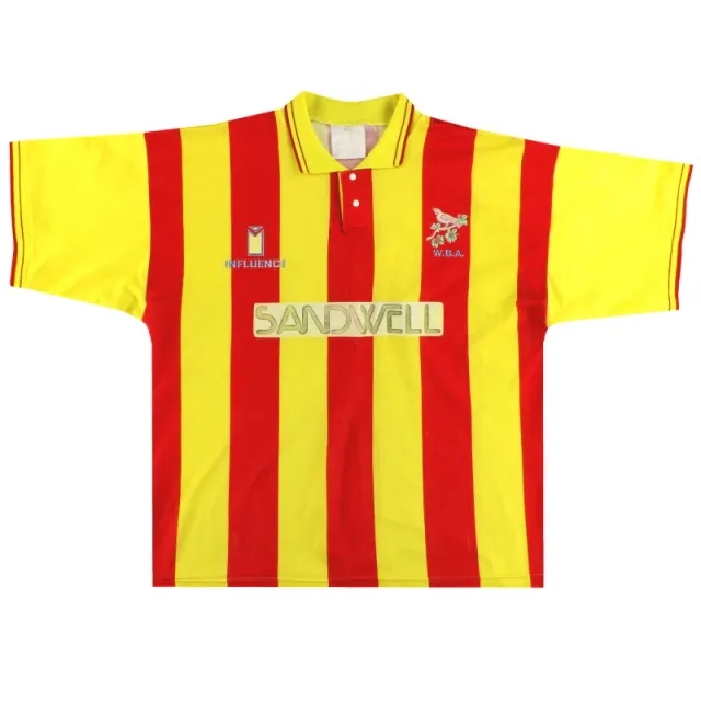 1991-92 West Brom Away Shirt XL - West Brom / Good / XL