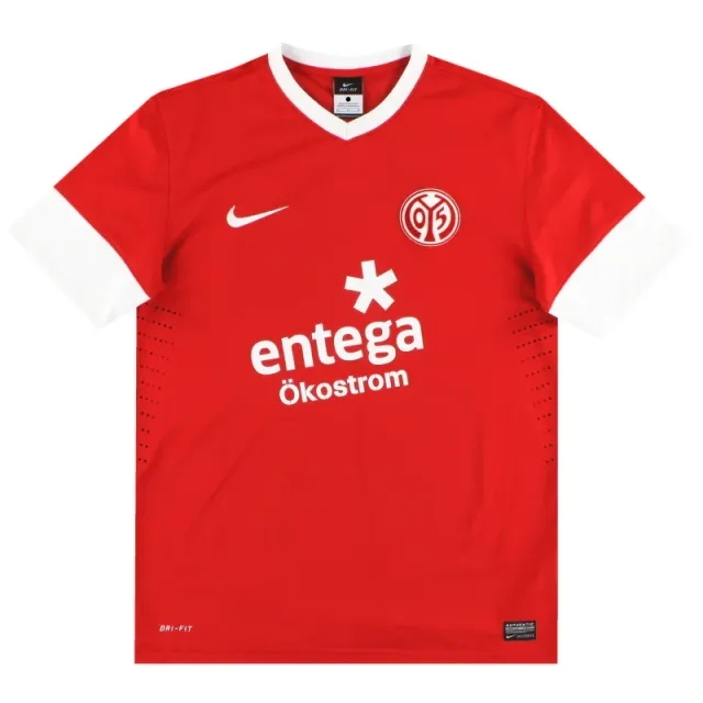 2012-13 FSV Mainz Nike Home Shirt M - Other German Clubs / Excellent / Medium