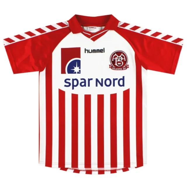 2006-07 Aalborg BK Hummel Home Shirt S - Other European Clubs / Excellent / Small