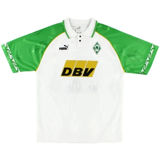 1995-96 Werder Bremen Puma Home Shirt XXS - Werder Bremen / Excellent / XS