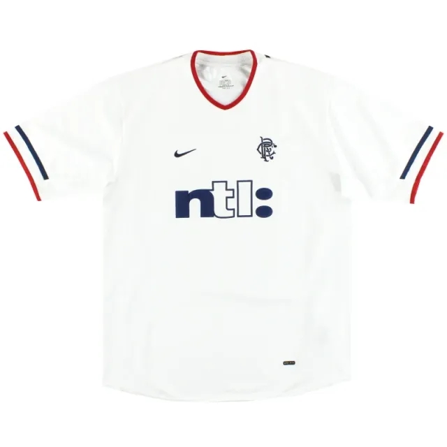 2001-02 Rangers Nike Away Shirt *Mint* XL - Rangers / Mint / XL