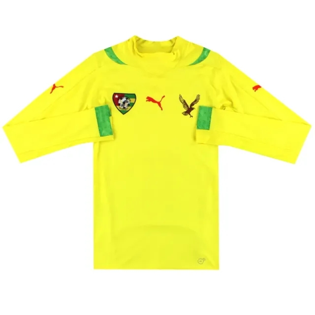 2014-15 Togo Puma Sample Player Issue Home Shirt L/S *As New* L - African / As New / Large