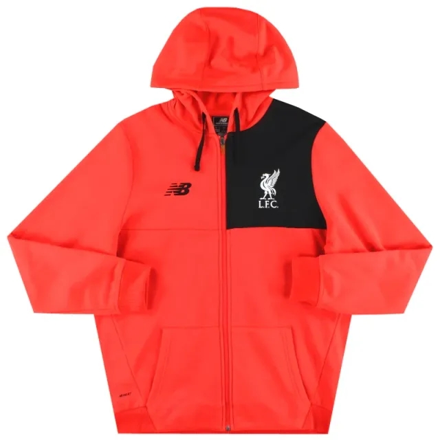 2016-17 Liverpool New Balance Travel Jacket L - Liverpool / Excellent / Large