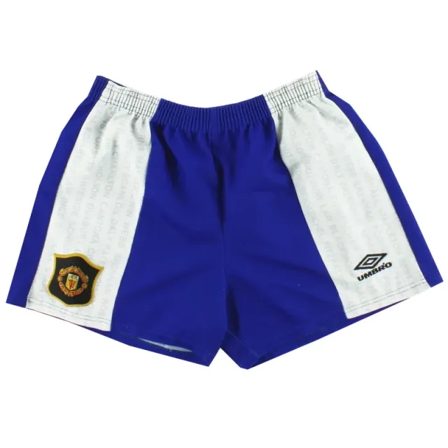 1994-96 Manchester United Umbro Third Shorts XS - Manchester United / Excellent / XS