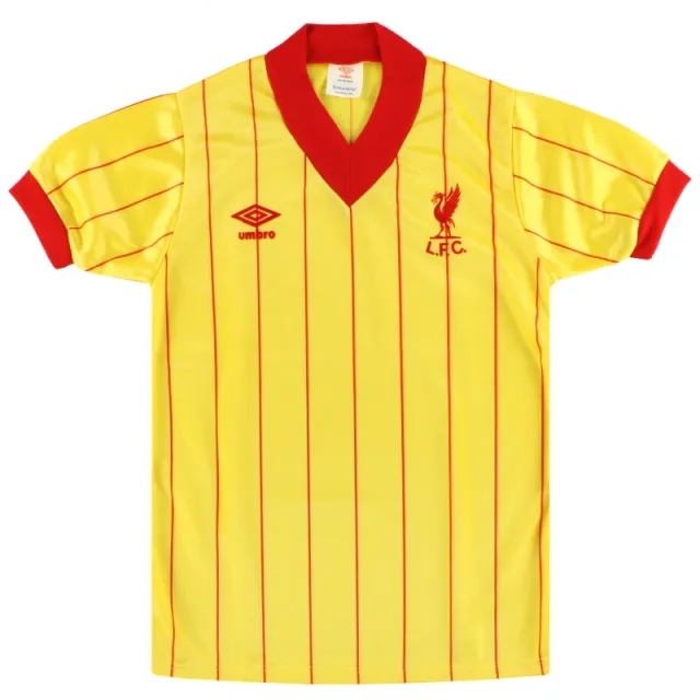 1981-84 Liverpool Umbro Away Shirt *Mint* S.Boys - Liverpool / Mint / Youth
