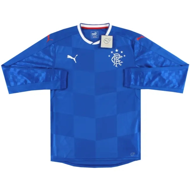 2016-18 Rangers Puma Home Shirt L/S *w/tags* L - Rangers / w/tags / Large