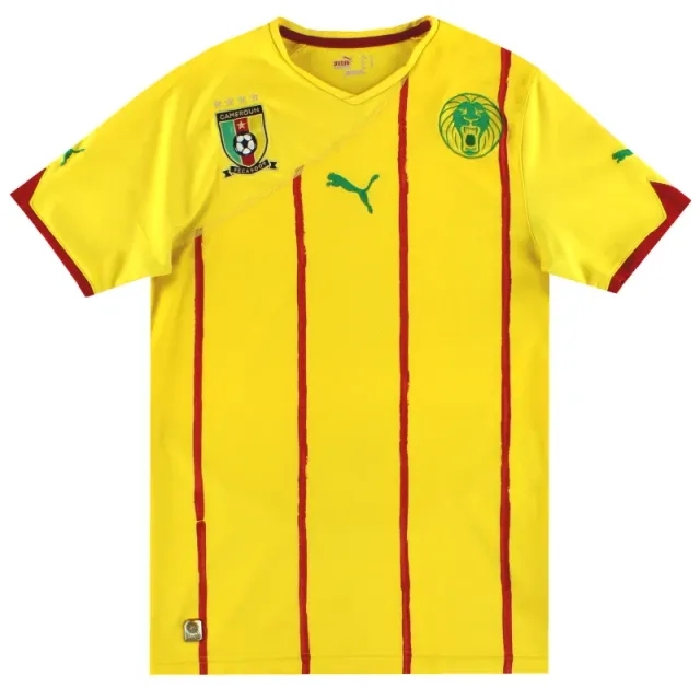 2010-11 Cameroon Puma Away Shirt S - Cameroon / Very Good / Small
