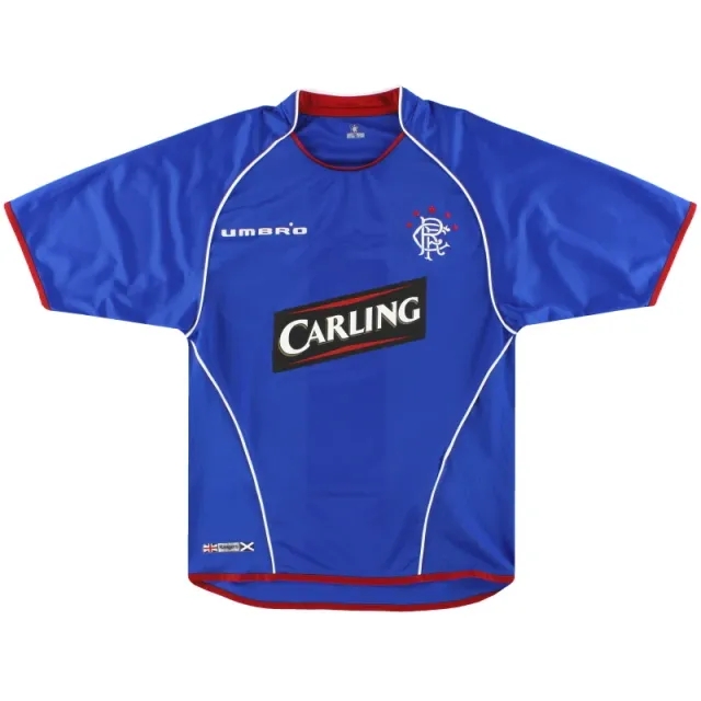 2005-06 Rangers Umbro Home Shirt XXL - Rangers / Excellent / XXL