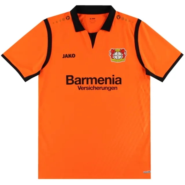 2017-18 Bayer Leverkusen Jako Goalkeeper Shirt *As New* L - Bayer Leverkusen / As New / Large