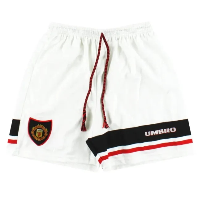 1997-99 Manchester United Umbro Away Shorts XL.Boys - Manchester United / Excellent / Youth