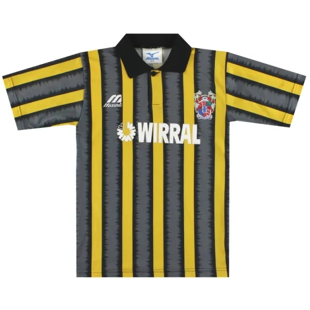 1995-96 Tranmere Rovers Mizuno Third Shirt  #11 Y - Tranmere Rovers / Excellent / Youth