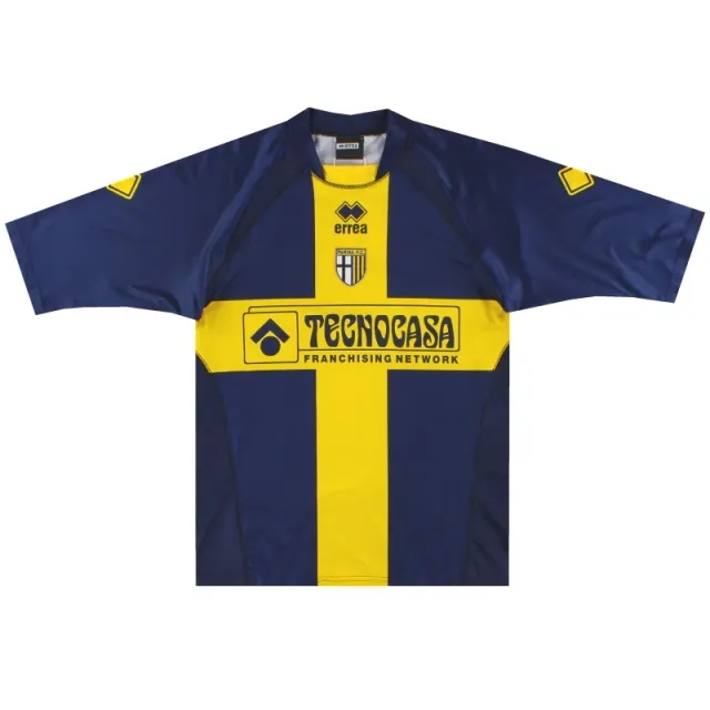 2005-06 Parma Errea Third Shirt M - Parma / Excellent / Medium