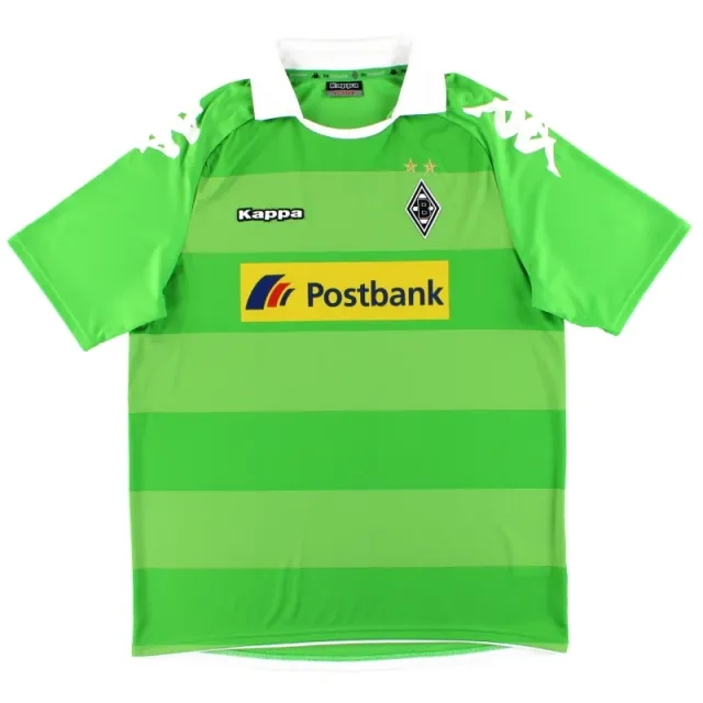 2013-14 Borussia Monchengladbach Kappa Away Shirt *Mint* XXL - Borussia Monchengladbach / Mint / XXL