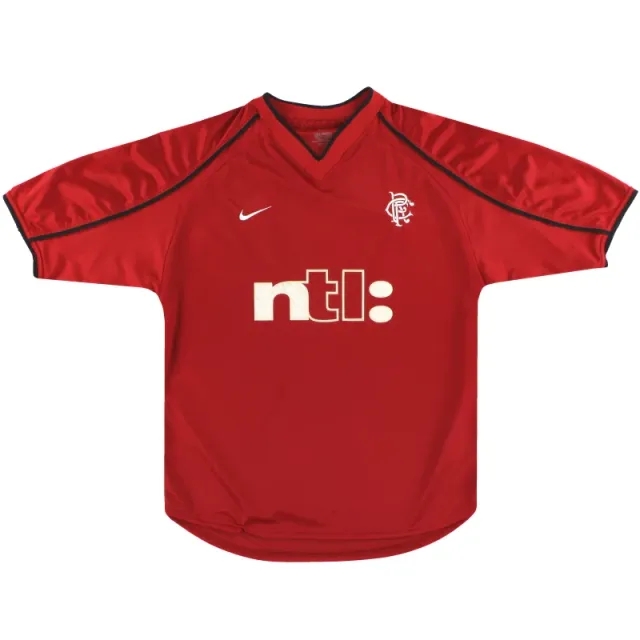 2000-01 Rangers Nike Third Shirt *Mint* M - Rangers / Mint / Medium