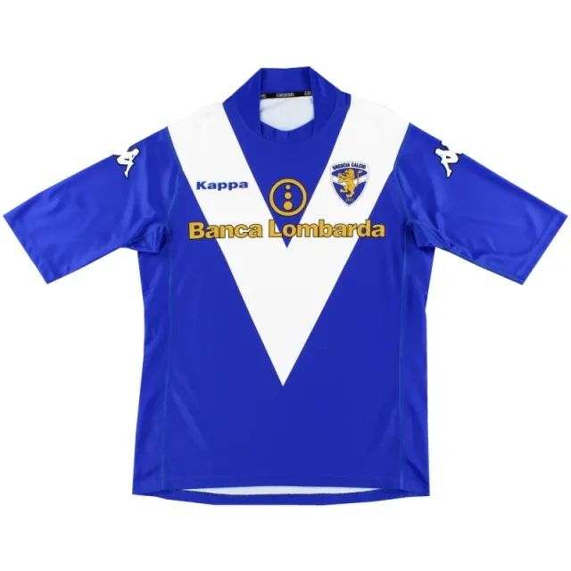 2004-05 Brescia Kappa Home Shirt *Mint* XL - Other Italian Clubs / Mint / XL