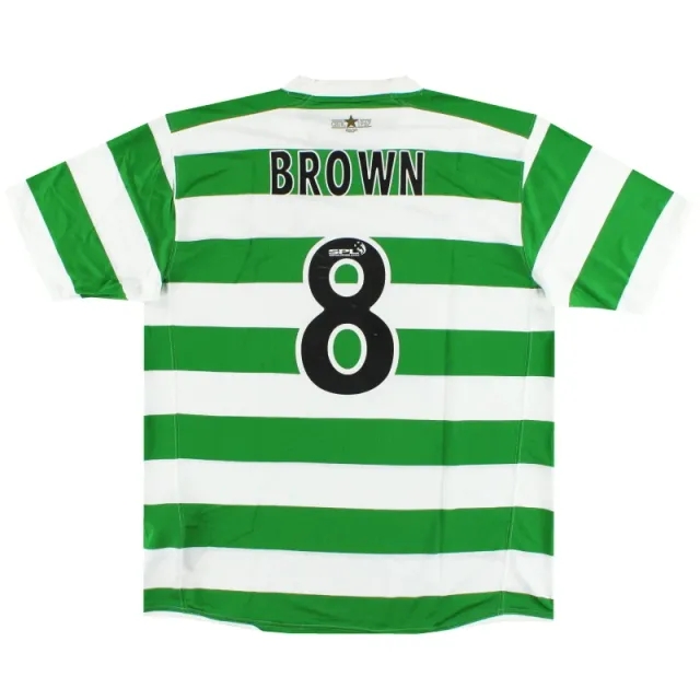 2007-08 Celtic Nike Home Shirt Brown #8 *w/tags* XL - Celtic / w/tags / XL