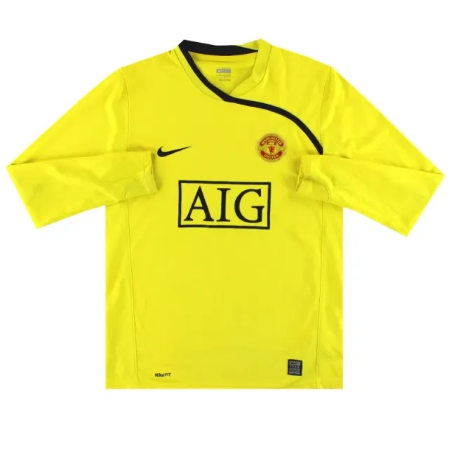 2008-09 Manchester United Nike Goalkeeper Shirt XL.Boys - Manchester United / Very good / Youth