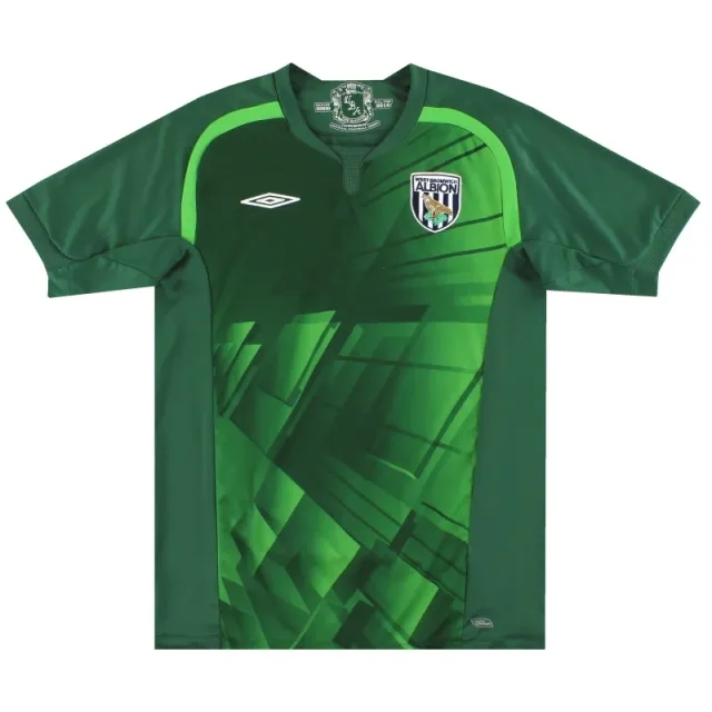 2009-10 West Brom Umbro Goalkeeper Shirt Y - West Brom / Excellent / Youth
